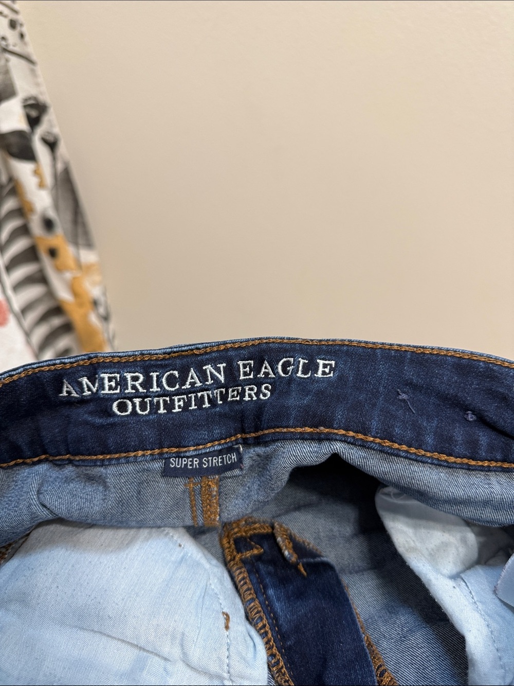 Women’s American Eagle Outfitters Hi-Rise Shortie Denim Shorts. Sz 4 - Picture 5 of 12